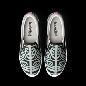 Bucketfeet artist designed footwear.